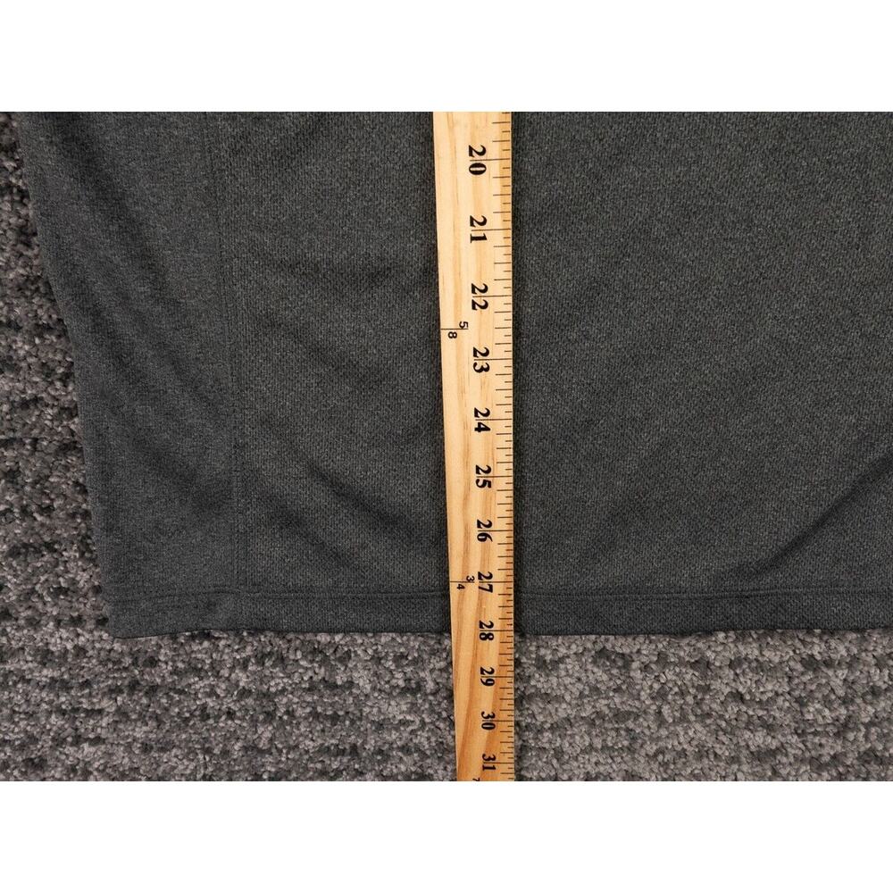 Pittsburgh Penguins Shirt Mens Large Gray 1/4 Zip Active Top Long Sleeve NHL - Picture 7 of 10